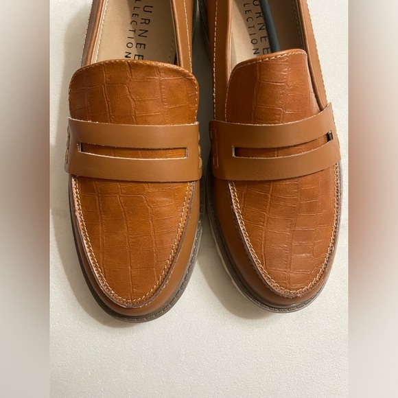 New Journee Collection Kenly Penny Loafers Slip On Shoes Brown Size 6.5 - Picture 8 of 11